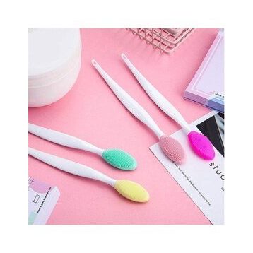 Buffer 2 Adet Peeling Etkili Gözenek Siyah Nokta Temizleyici Akne Giderici Çift Dudak Burun Fırçası