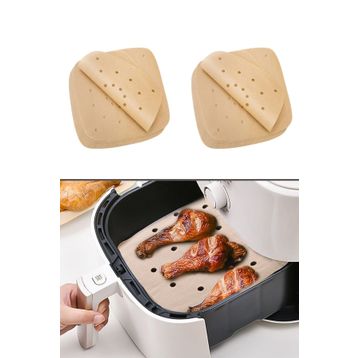 Buffer 200 Adet Tek Kullanımlık Hava Fritöz Yağ Geçirmez Yapışma Air Fryer Pişirme Kağıdı