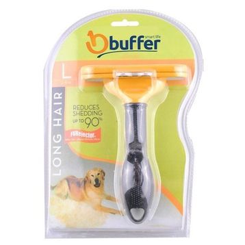 Buffer 23 kg Üzeri Uzun Tüylü Köpekler İçin Tüy Toplayıcı Ergonomik Tarak