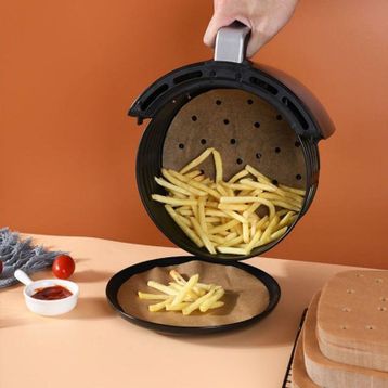 Buffer 50 Adet Tek Kullanımlık Hava Fritöz Yağ Geçirmez Yapışmaz Air Fryer Pişirme Kağıdı