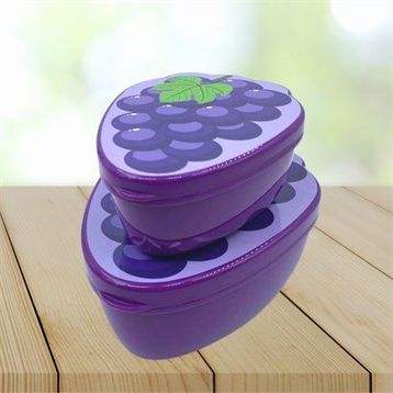 Buffer 550+250 ml Üzüm Model Saklama Kabı