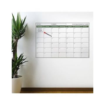 Buffer 85x56 cm Manyetik Yapışkanlı Bir Aylık Program Planlayıcı Takvim