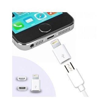 Buffer Apple iPhone iPod Micro USB Dönüştürücü Adaptör