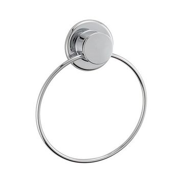 Buffer Arkası Yapışkanlı Yuvarlak Metal Havluluk Askısı Aparatı