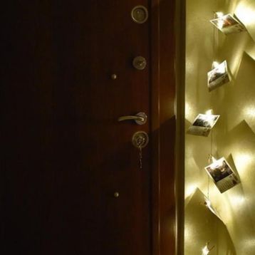 Buffer Bakır Renkli Led Işıklı Fotoğraf Asma Işık Süsleme Mandalları