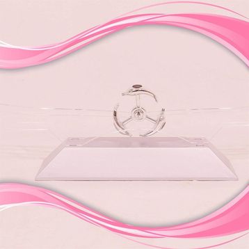 Buffer Dekoratif Masa Üstü Obje Manyetik Kinetik Orbital Dönen Yunuslar
