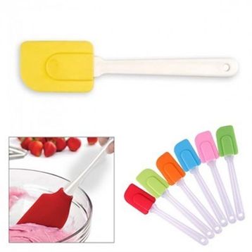 Buffer Dekoratif Renkli Silikon Spatula Pratik Sevimli Spatula Kaşık