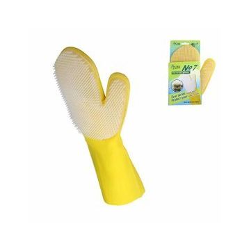 Buffer Ergonomik Masajlı Evcil Hayvan Kedi Köpek Yıkama Eldiveni Aparatı