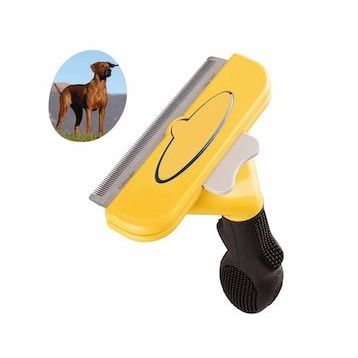 Buffer Large Kedi ve Köpekler İçin Kısa Tüylü Köpek Tarağı Tüy Toplayıcı Tarak