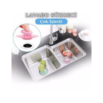 Buffer Silikon Malzeme Banyo Mutfak Gider Evye Lavabo İçine Çöp Tıpası