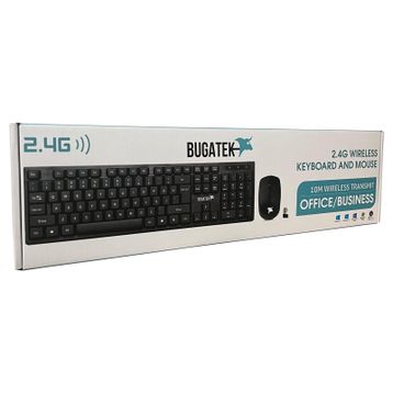 Bugatek BGKMS 2.4 ghz 1600 DPI Kablosuz Klavye ve Mouse Set