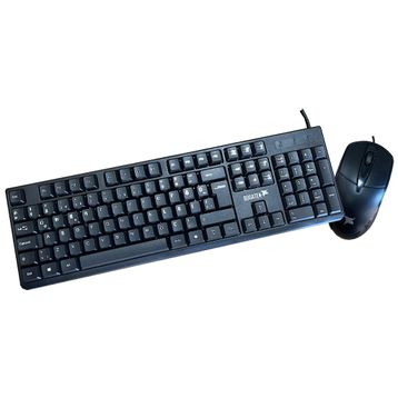 Bugatek Bgrofs Kablolu Standart Q Klavye ve Mouse Set