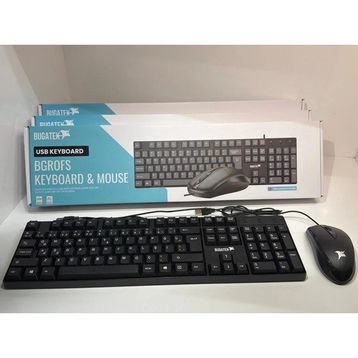 Bugatek Bgrofs Kablolu Standart Q Klavye ve Mouse Set