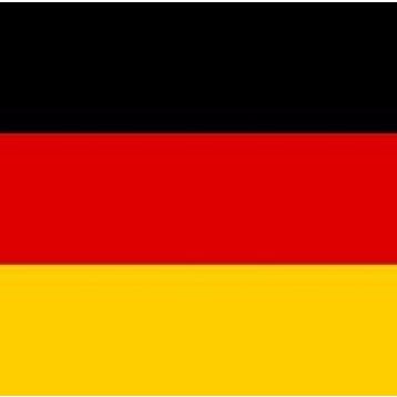 Buket 50x75 cm Almanya Bayrağı