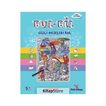 Bul Bil Gizli Objeleri Bul 5+ Yaş - Yeti Kitap