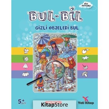 Bul Bil Gizli Objeleri Bul 5+ Yaş - Yeti Kitap