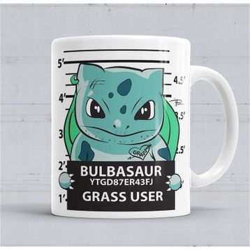 Bulbasaur Porselen Kupa Bardak