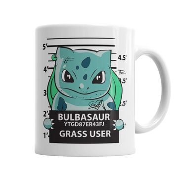 Bulbasaur Porselen Kupa Bardak