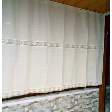 Buldan Naturel 140x200 Çift Dantelli Perde