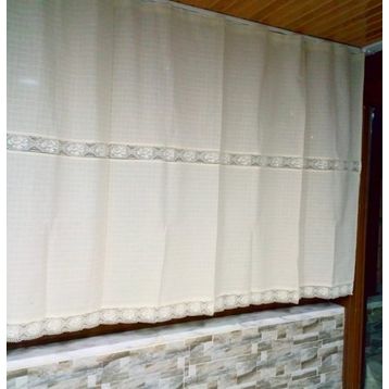 Buldan Naturel 140x200 Çift Dantelli Perde