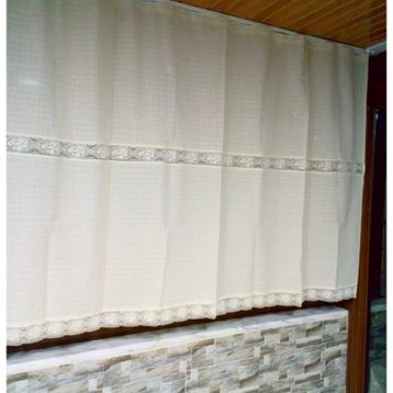 Buldan Naturel 140x250 Çift Dantelli Perde