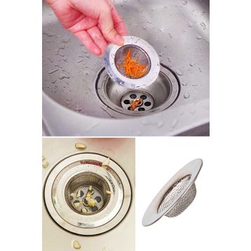 Buldukca Paslanmaz Çelik Lavabo Süzgeci