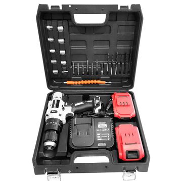 Bulldozer BPTCD365REDMAXIMPA 36v 5ah 13mm Metal Mandren Çift Akülü Darbeli Akülü Şarjlı Vidalama Matkap