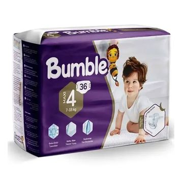 Bumble No:4 Maxi 36 Adet Bebek Bezi