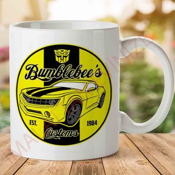 Bumblebees Customes Transformers Baskılı Kupa