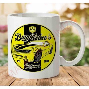 Bumblebees Customes Transformers Baskılı Kupa