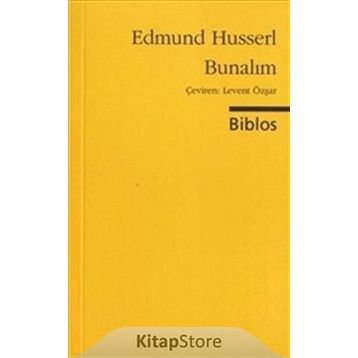 Bunalım - Edmund Husserl