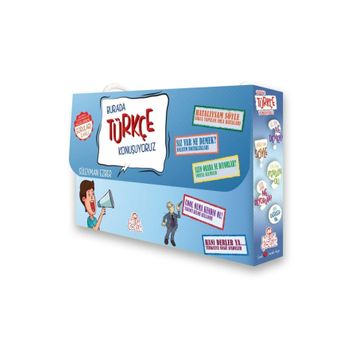 Burada Türkçe Konuşuyoruz (5 Kitap Set)-Nesil Çocuk Yayınları