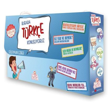 Burada Türkçe Konuşuyoruz Seti (5 Kitap) - Süleyman Ezber
