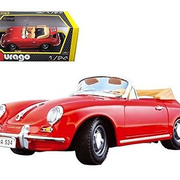 Burago Porsche 356 B Cabriolet 1:24 Model Araç