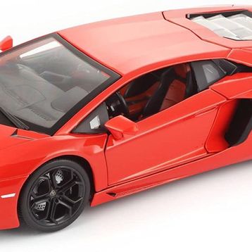 Burago S00011033 1:18 Lamborghini Aventador LP700-4 Turuncu Model Araba