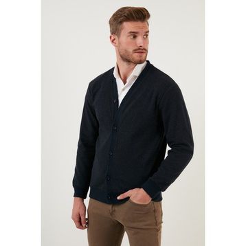Buratti 456205 Erkek Lacivert Hırka