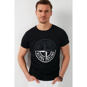 Buratti 541PUSULA Siyah Erkek Tshirt
