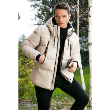 Buratti 5717101 Taş Rengi Erkek Mont