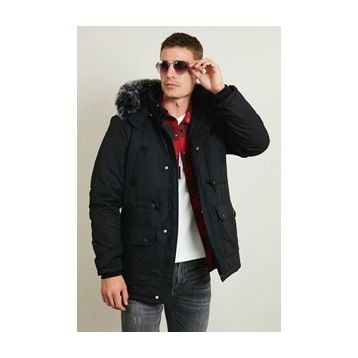 Buratti 571717 Siyah Erkek Mont