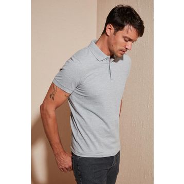 Buratti 5902127 Gri Melanj Erkek Tshirt