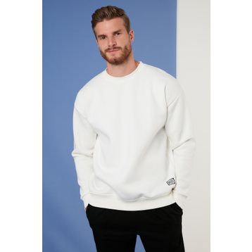 Buratti 5905255 Erkek Ekru Sweatshirt