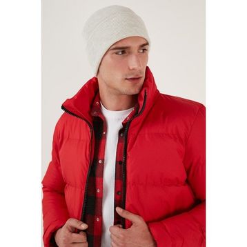 Buratti 642SW1902 Standart Açık Gri Kışlık Erkek Bere