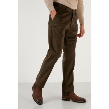 Buratti 645MERLIN Haki Erkek Kadife Pantolon