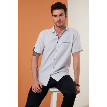 Buratti CF21S111766 Mavi Erkek Gömlek