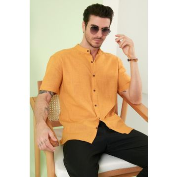 Buratti CF21S113899 Hardal Erkek Gömlek
