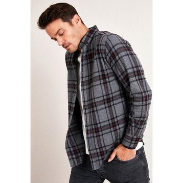 Buratti CF21W112844 Erkek Antrasit Gömlek