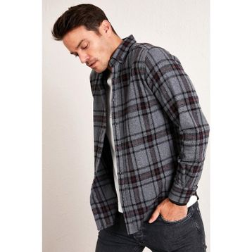 Buratti CF21W112844 Erkek Antrasit Gömlek