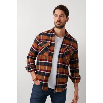 Buratti CF21W112844 İndigo Erkek Gömlek