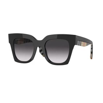 Burberry 4364 3942/8G 49-21-145 Siyah Kadın Güneş Gözlüğü