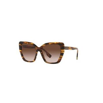 Burberry 4366 398113 55 Kadın Kahve Çekik Çerçeve Güneş Gözlüğü